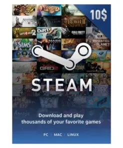 Steam Wallet Card- (Email Delivery)