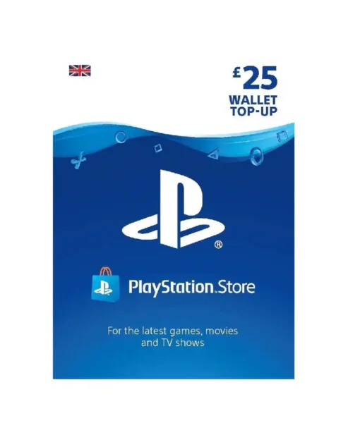 GBP PlayStation Wallet Top Up UK account – [E-mail Delivery]