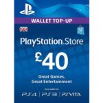 GBP Playstation Wallet Top Up UK account – [E-mail Delivery]