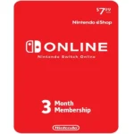 3-Month Nintendo Switch Online – [E-mail Delivery]