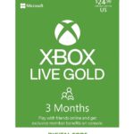 Xbox Live Gold: 3 Month Membership – Digital Code [Email Delivery]