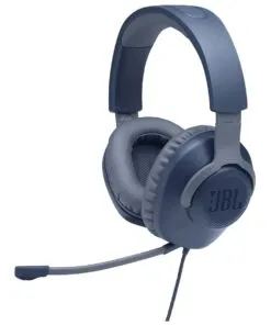 JBL Quantum 100 Wired over-ear gaming headset with flip-up Mic