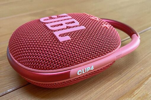 JBL Clip 4 Portable Bluetooth Speaker – Red - Image 2