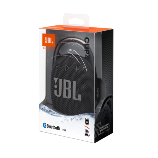 JBL Clip 4 Portable Bluetooth Speaker-Black