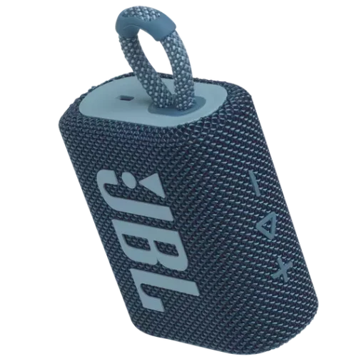 Jbl Go 3 Portable Waterproof Speaker Blue