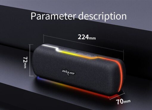 Zealot S55 Portable Stereo Bluetooth Speaker - Image 2