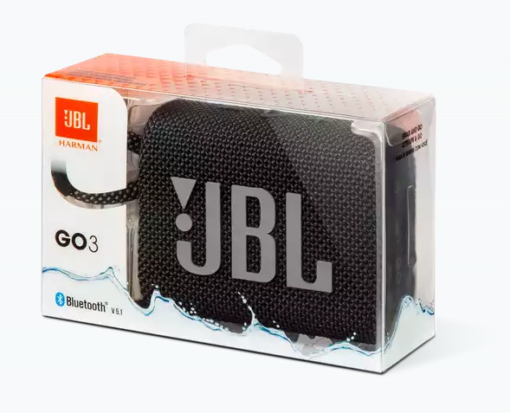 Jbl Go 3 Portable Waterproof Speaker Black Best Buy