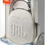 JBL Clip 4 Waterproof Bluetooth Speaker – White