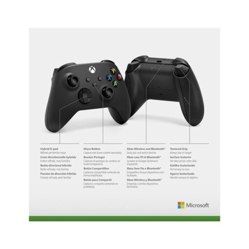 Xbox Series X Wireless Controller, Carbon Black - Image 3