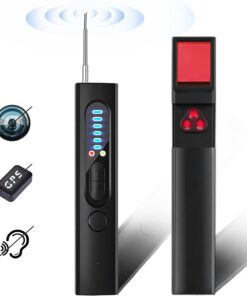 Spy Camera Detector, Anti-Spy Detector, Hidden Device GPS Detector, Camera Detector, Bug Detector, Privacy Protector, RF Wireless Signal Scanner for Hotels Office Home Travel, 5 Levels Sensitivity