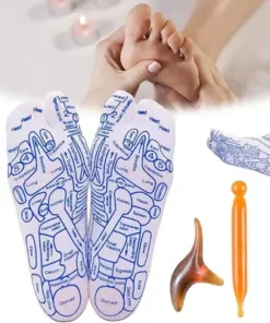 Reflexology Socks with Trigger Point Massage Tool