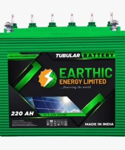 EARTHIC 220AH/ 12V TUBULAR BATTERY Model C20