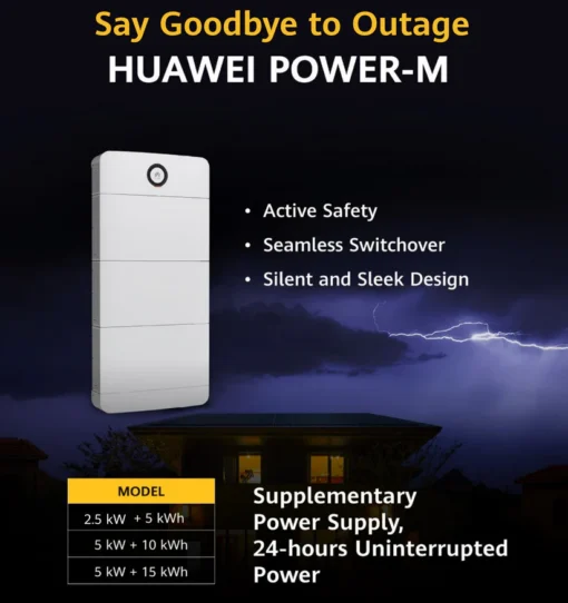 Huawei Power-M 6kVa Power Module Inverter + 15kWh Battery - Image 9