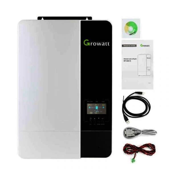 Growatt SPF 6000 ES Hybrid 6kW 48V Big PV Input Inverter - Image 2