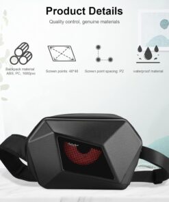 Sling Bag with LED Display