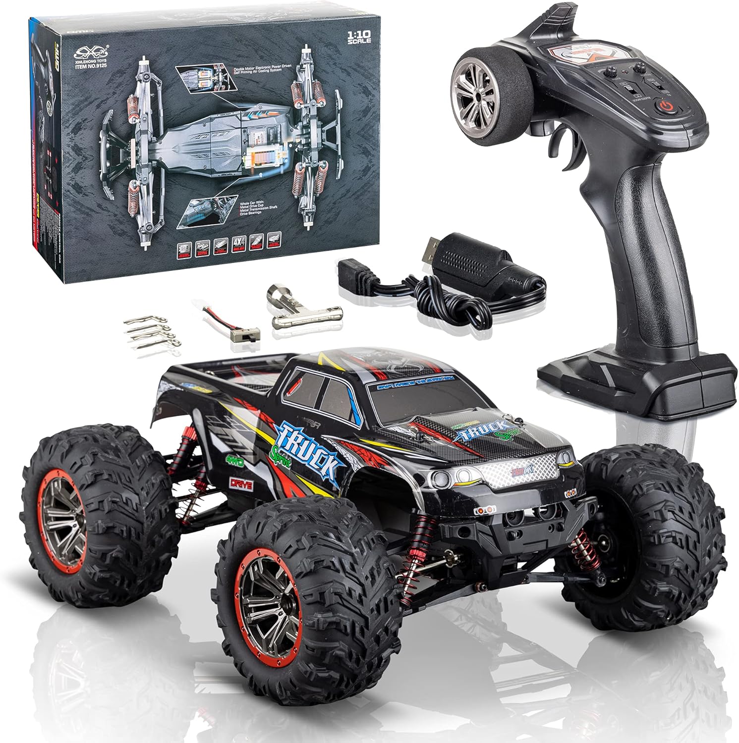 Speed 1:10 Scale RC Truck | High-Speed Hobby Grade RC Car - Image 2