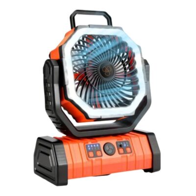 Portable Highspeed Fan With LED Light 20000mAh
