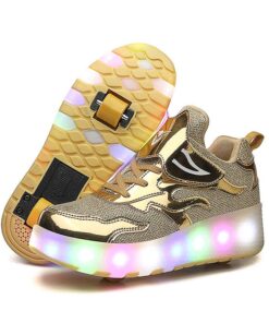 Alternative view of Roller Skate Shoes for Boys and Girls Led Light Up (Double Wheel)