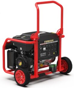 Alternative view of Firman ECO8990ES Dual Fuel, 7.5kva (6100watts /6.1kw) Key Starter Generator