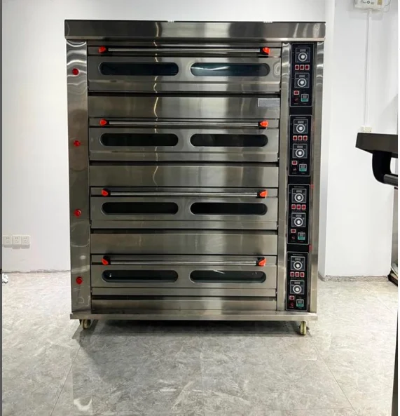 4 deck 16 trays industrial oven (Bakes one bag of flour at once) - Image 3
