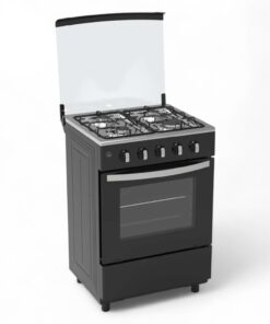 AEON GC 60X60 4 Gas Cooker BLACK AGC6040