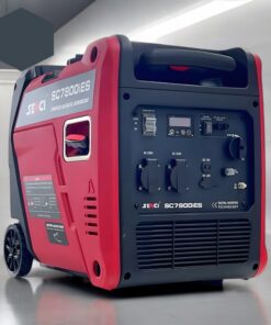 Alternative view of Senci SC7800iES 5.0kva / 5.6kva Inverter Petrol Generator