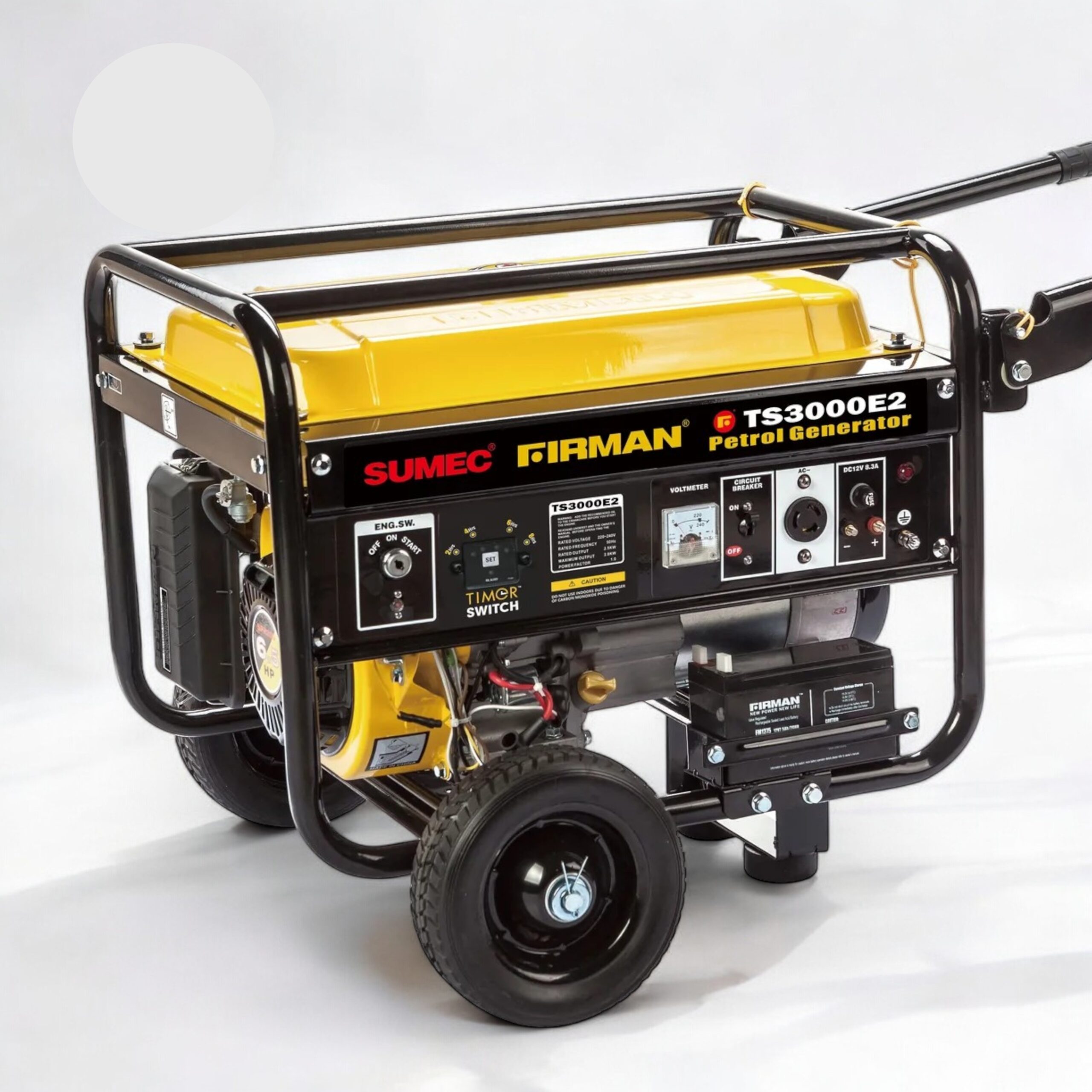 Sumec Firman TS3000E2 3.2kva (2.5kw) Timer Key Start Generator