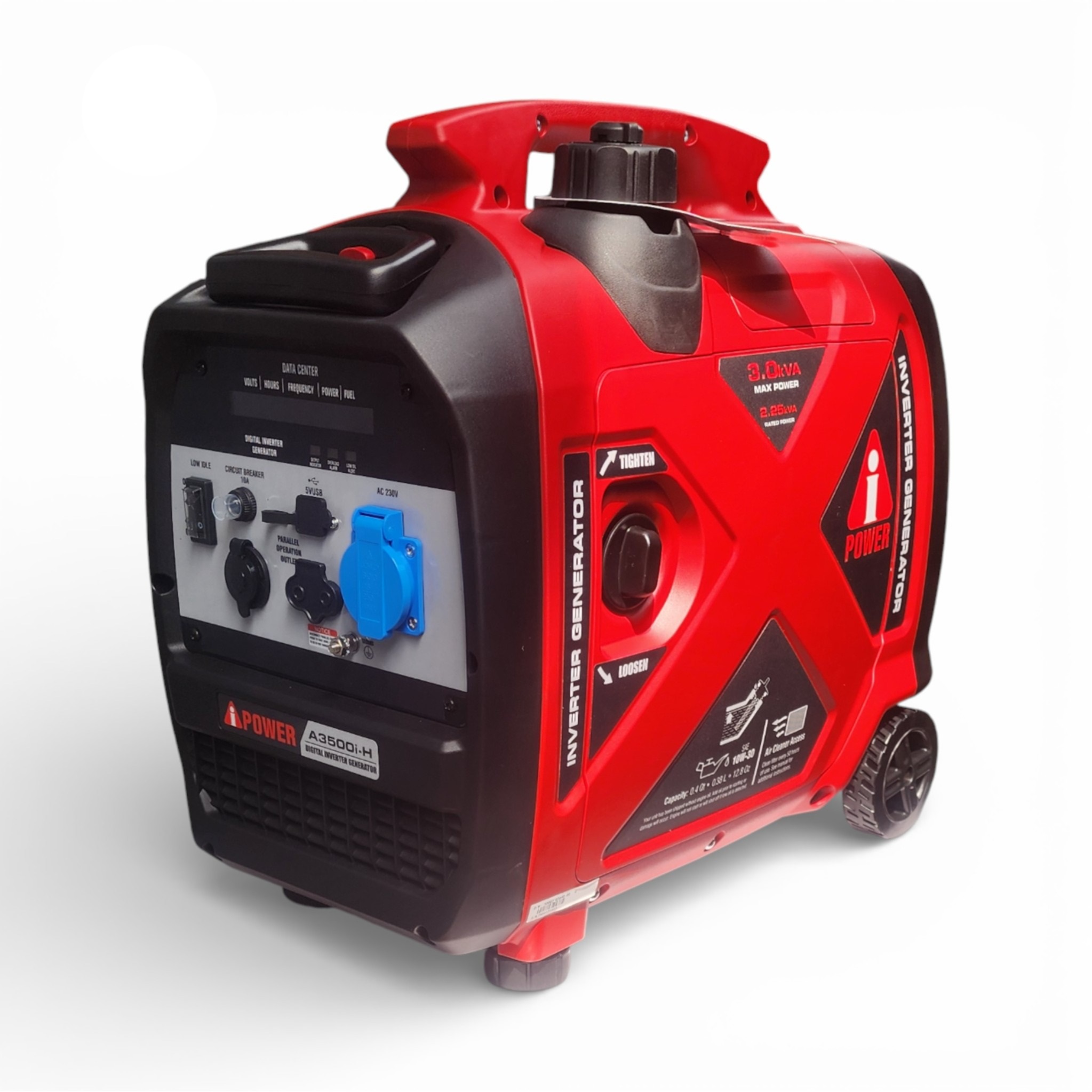 iPower 2.25kva / 3.0kva Inverter Petrol Generator A3500i-H - Image 6
