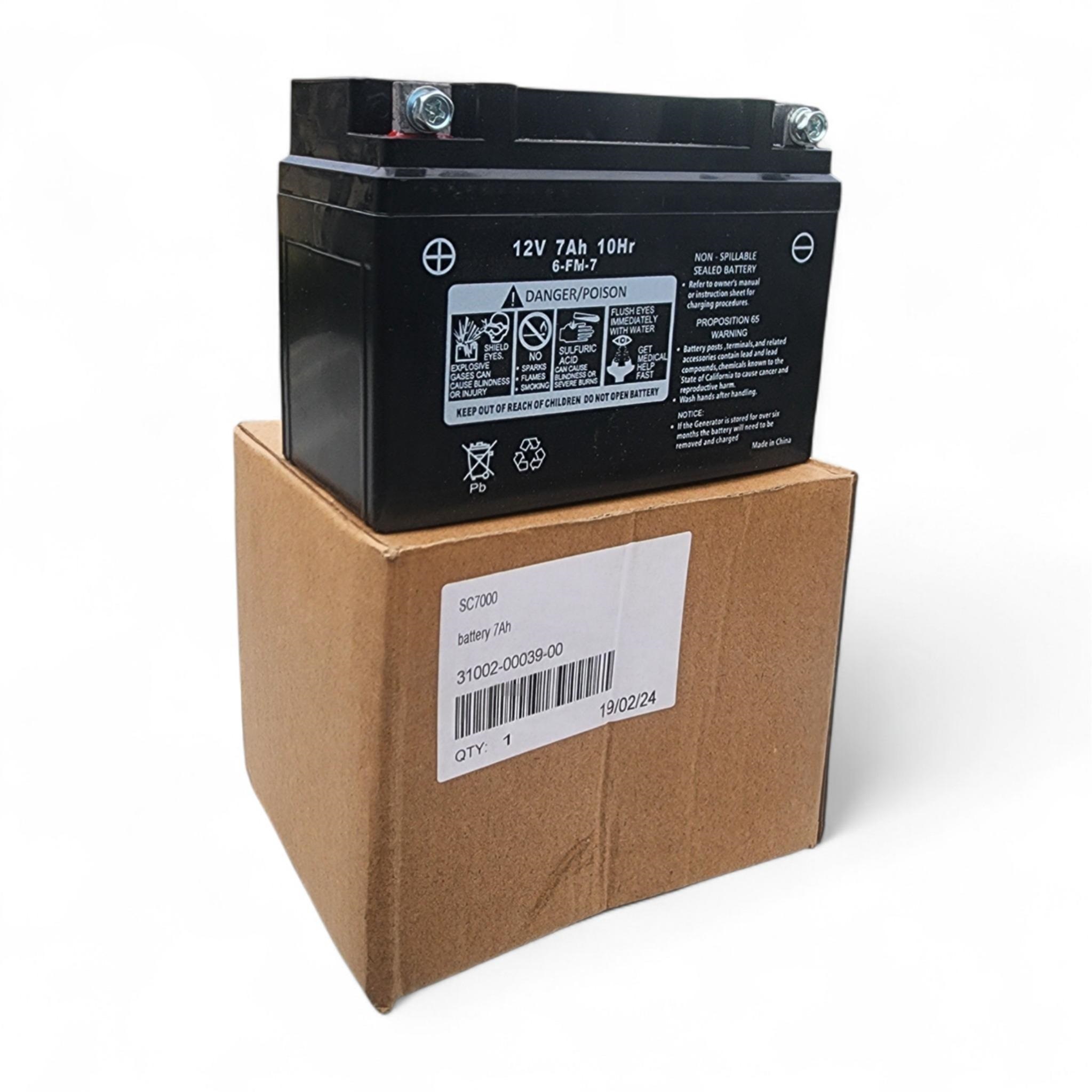 Senci 12V 7Ah 10HR Replacement Battery SC4000 - SC7800E