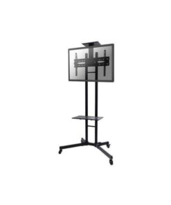Movable Television Stand With Hangers- 32'' - 65'' inches