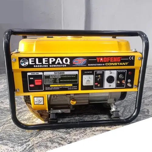 Elepaq Constant SV6800, 4.5kva Manual Generator! - Image 3