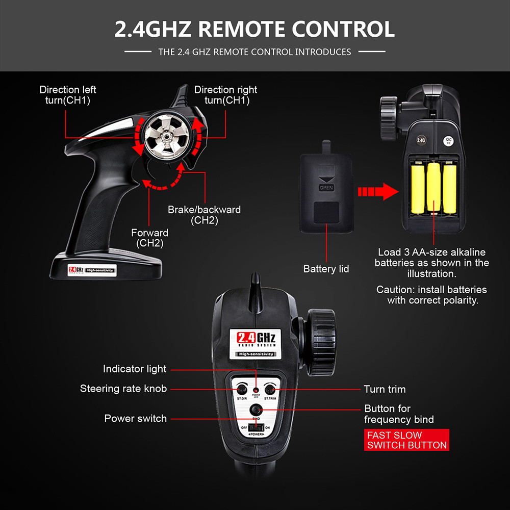 Pathfinder 1:12 2.4G 4WD Off-road RC Climbing Car RTR - Image 5