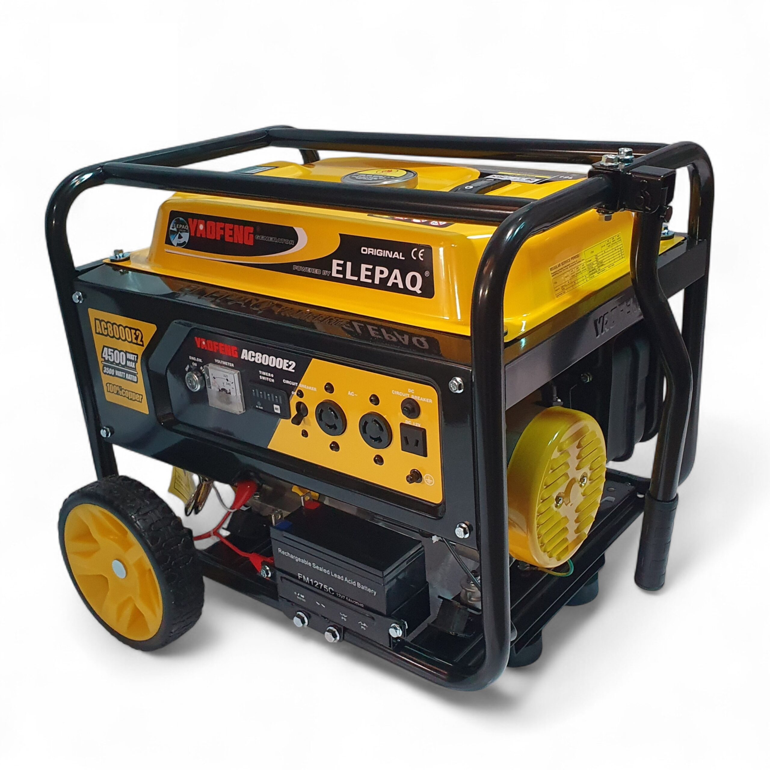 Elepaq Yaofeng AC8000E2 Generator Key Starter with Timer - Image 3