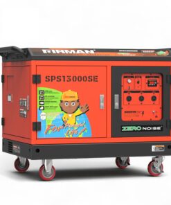 Firman SPS13000SE, 8.7kva 7000W Zero Noise Generator with Remote Control