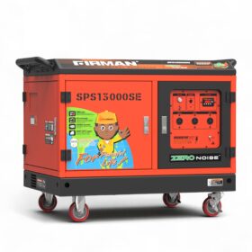 Firman SPS13000SE, 8.7kva 7000W Zero Noise Generator with Remote Control
