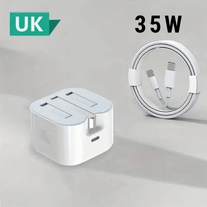 Apple 35W iPhone 17 16 15 Charger Fast Charging Type C Chargers USB C Cord