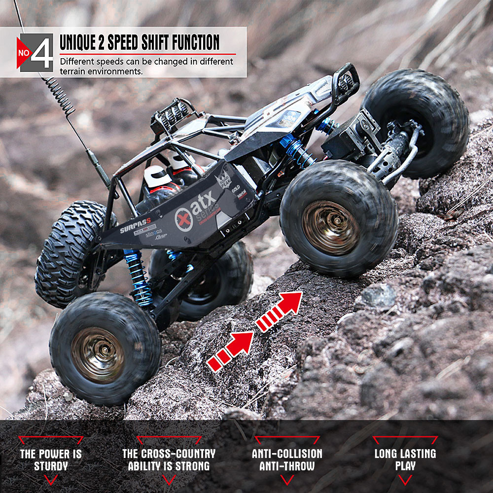 Pathfinder 1:12 2.4G 4WD Off-road RC Climbing Car RTR - Image 6