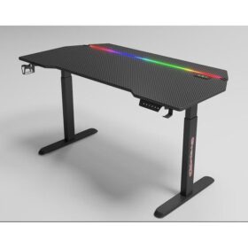 Electric Standing Desk with Led lights & Adjustable Height  (1.4mtr)