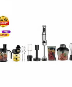 Buchymix 12 in one Multifunction Food Processor With Turbo Stick Immersion Blender