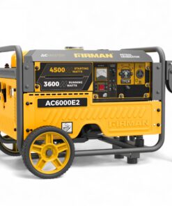 Firman AC6000E2 4.5kva (3600W) Generator with Remote Control