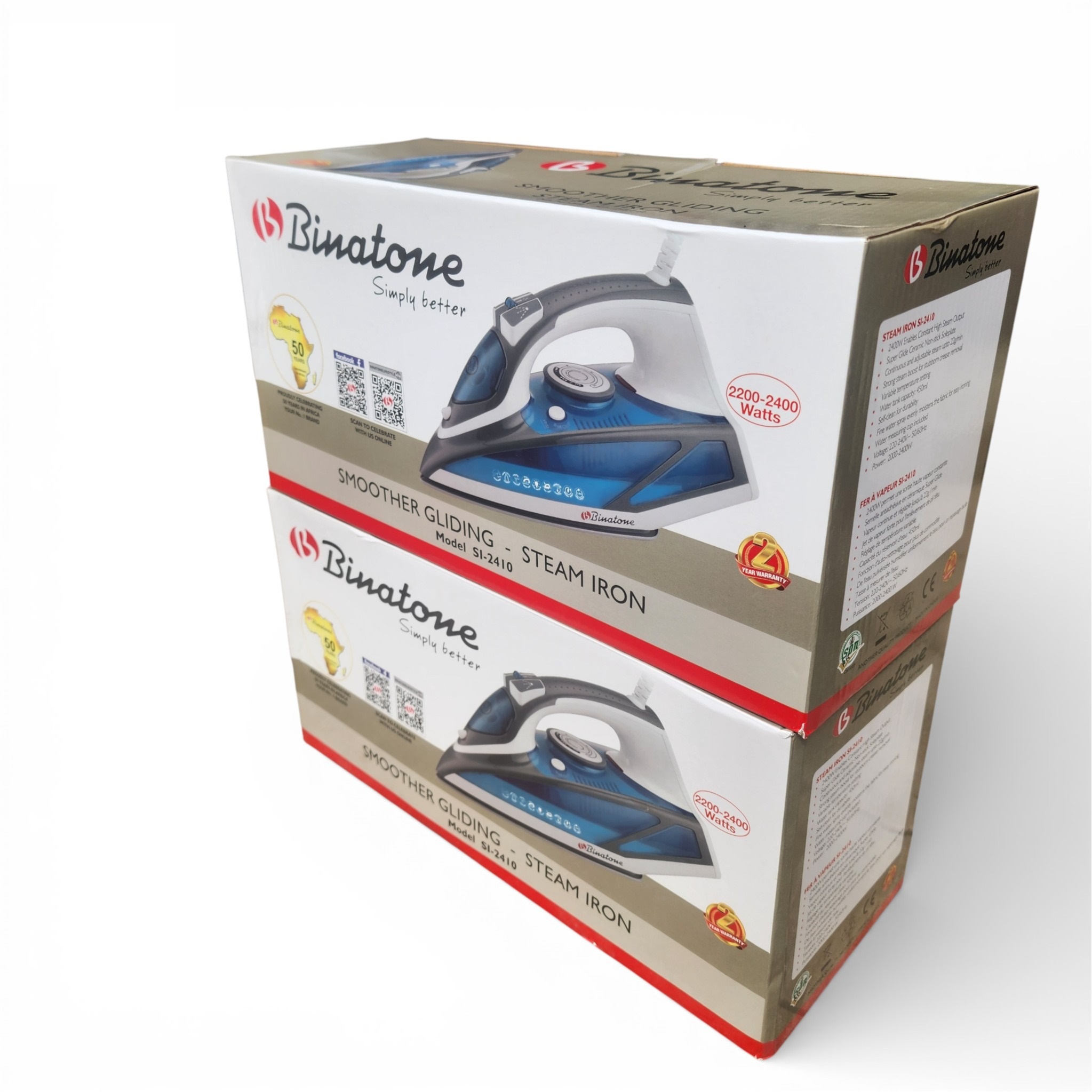 Binatone Steam Iron Si-2410 - Image 2