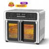 Buchymix 24L Double Compartment French Door Air fryer Oven - BA580