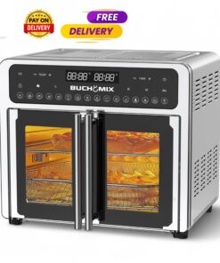 Buchymix 24L Double Compartment French Door Air fryer Oven - BA580