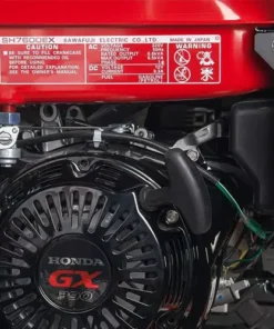 Alternative view of Elemax SH7600EX, 5.6kva key Starter Generator - Made In Japan