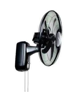 Century 18 Inches Rechargeable Wall Fan (FRCB 45) - Black