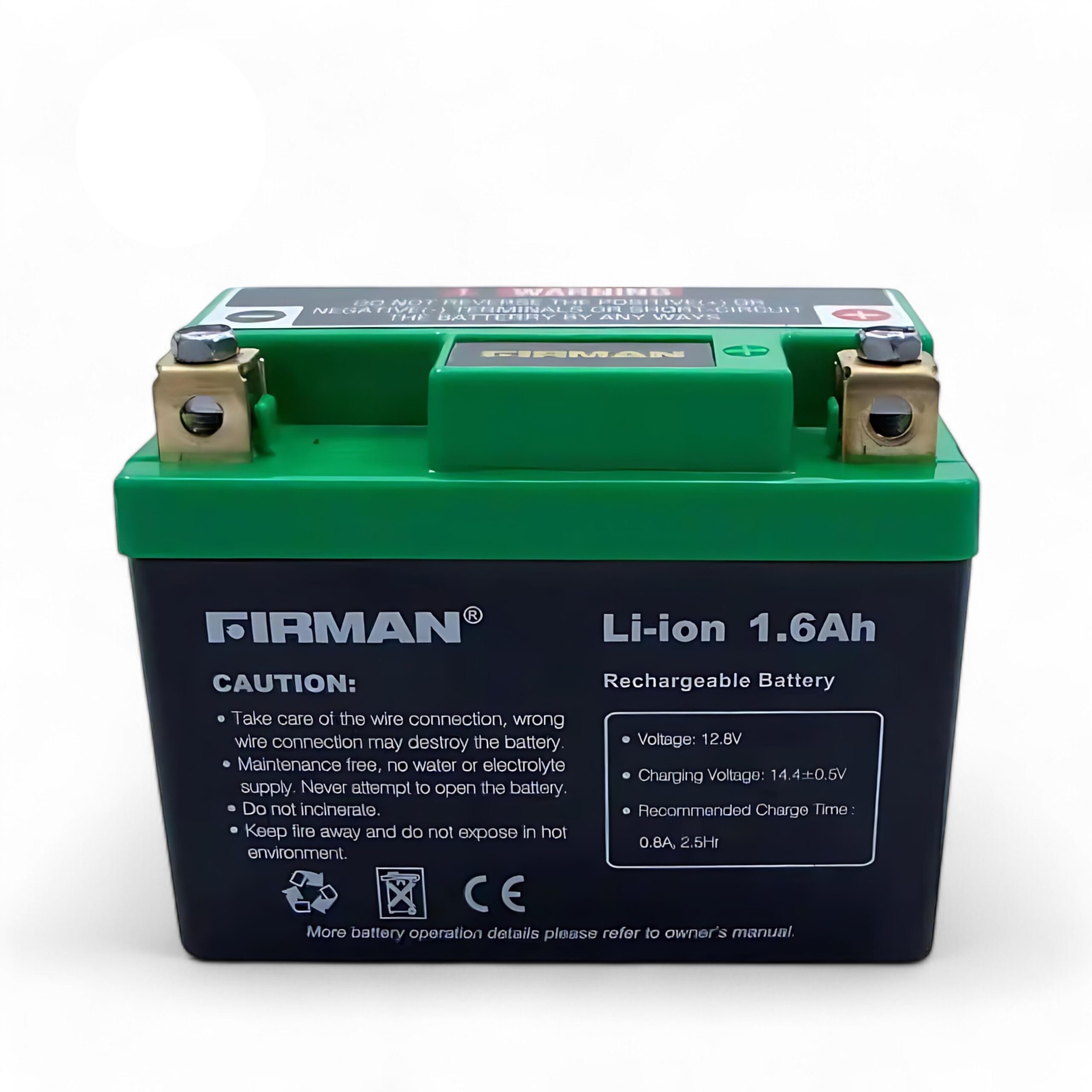 Firman 12.8V 1.6Ah Battery - Image 3