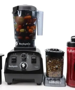 Buchymix Super Upgraded 3-In-1 Turbocrush High Performance Blender BX250 – BLACK