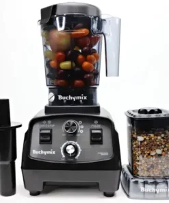Alternative view of Buchymix Super Upgraded 3-In-1 Turbocrush High Performance Blender BX250 – BLACK