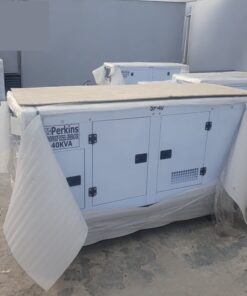 Alternative view of 40kva Perkins Soundproof Diesel Generator