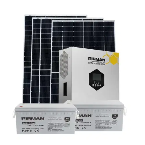 Firman 3000W Transformer Hybrid Inverter Package